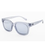 SPY SHANDY MATTE TRANS Gray / Silver Mirror Sunglasses 6700000000013 52mm - £51.43 GBP