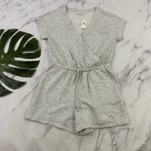 Gap Womens Lounge Romper Size S New Heather Gray Comfy Soft Stretch Shorts - $27.71