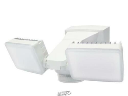 Primary image for 240-Degree White Motion Activated Outdoor Integrated LED Twin Flood Lights with