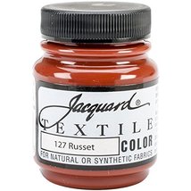 Jacquard Products Jacquard Textile Color Fabric Paint, 2.25-Ounce, Russet - £3.09 GBP