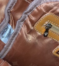 Authentic MCM Stark Studded Backpack Cognac Visetos Medium Brown image 9