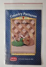 Hen Potholder Ozark Crafts Country Patterns Pattern #409 - £7.83 GBP