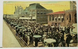 Atlantic City NJ Boardwalk Brighton Casino Marlborough-Bienheim 1910 Postcard I7 - £5.55 GBP