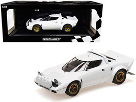 1974 Lancia Stratos White Limited Edition to 300 Pcs Worldwide 1/18 Diecast Car - $163.57