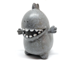 Monstrosity Monster Blob House TYPE Planter Gray  BIG TEETH - $18.99