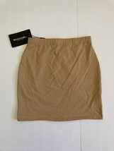 PrettyLittleThing Biscuit Mini Skirt Size 4 - $12.99