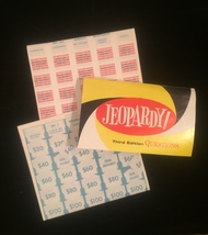 Vintage 1964 Jeopardy board game- complete set image 5
