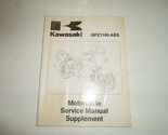 1996 Kawasaki GPZ1100 ABS Moto Servizio Manuale Integratore OEM 99924-11... - £15.99 GBP