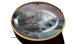 Thomas Kinkade Porcelain Plate No 11210 In The Limited Edition Hope’s Cottage - £8.86 GBP
