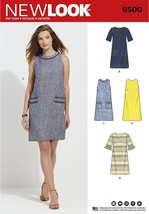 New Look Sewing Pattern 6500 Dress Misses Size 10-22 - £7.14 GBP