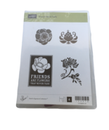 Stampin Up Clear Mount Stamps Friends Never Fade Friendship Card Making Craft - $4.99