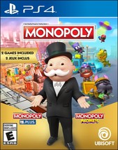 Monopoly Plus &amp; Monopoly Madness - Sony PlayStation 4 PS4 Video Game - £14.77 GBP