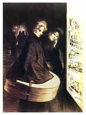5246 Window shopping Advertisement 18x24 Poster.Room Interior design.Decor Art