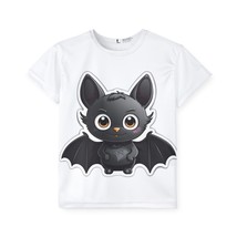 Kids Cartoon Bat Print Jersey: Moisture-wicking, Customizable, 100% Poly... - £25.83 GBP