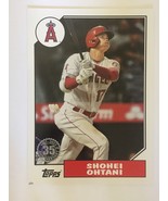 2022 Topps Series 1 Baseball 1987 Topps Los Angeles Angels Shohei Ohtani... - $48.76 CAD
