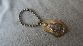 Vintage Religious Virgin Mary Key Chain - £18.68 GBP