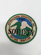 The Society International Expeditions Inc Nature Traveler Iron On Patch 3&quot; - £17.76 GBP