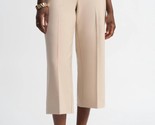 Joseph Ribkoff Pleated Beige High-Waisted Trousers Beige - $76.00