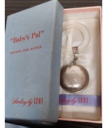 Baby's Pal Sterling Silver Teething Ring Rattle by Lunt - $32.54