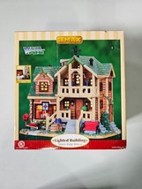 Lemax Vail Village Timber Ridge Retreat Cabin Lighted Christmas Village House - £47.59 GBP