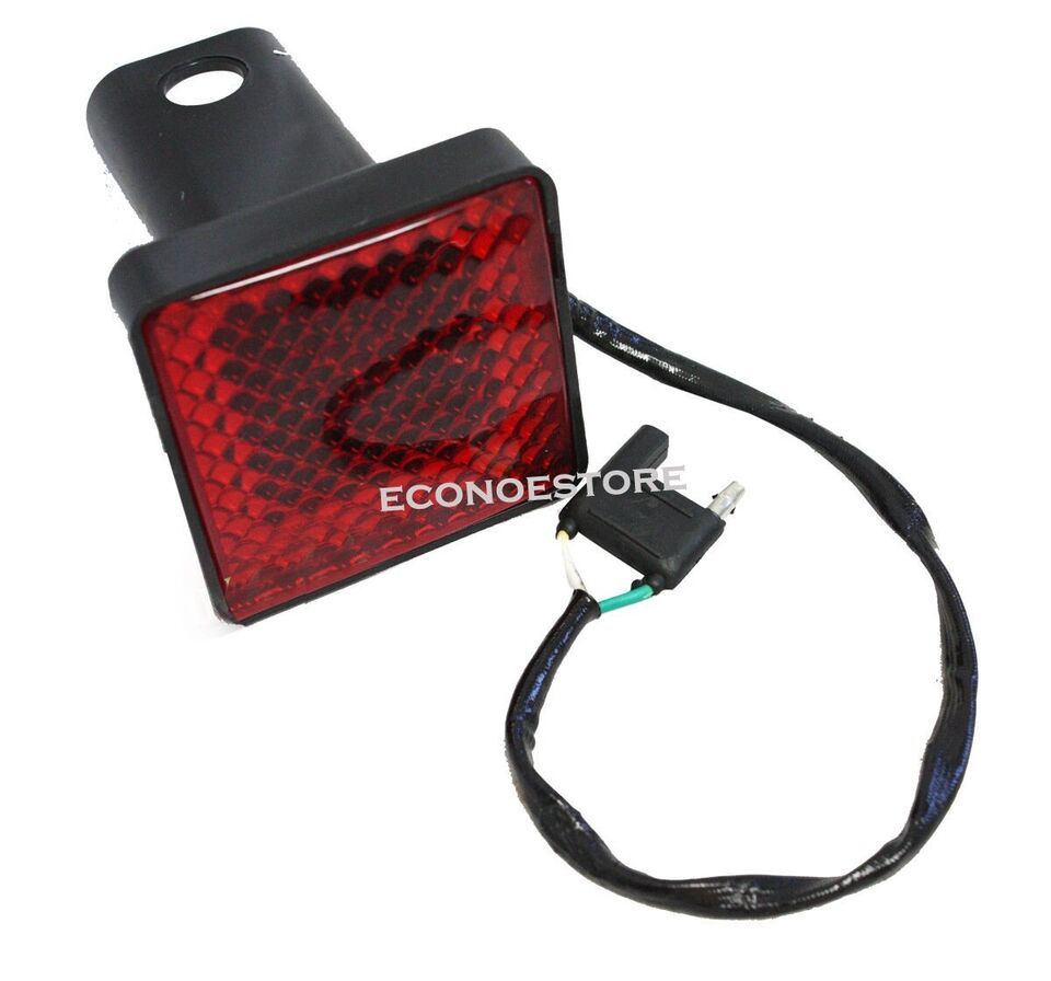 2&quot; TRAILER HITCHES HITCH COVER BRAKE LIGHT FOR STANDARD - $26.14