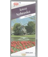 2009 AAA Map Iowa Nebraska - £7.47 GBP