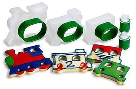 Cuisipro Train Set Snap-Fit 5-Piece Cookie Cutter Set - £8.60 GBP