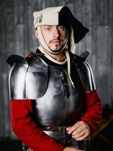 Médiévale Armor Costume Best Warrior Knight Buste Fabriqué De Métal - £379.90 GBP