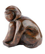 Assis Femme Par Donna Malpiede 1998 Bronze-Colored Sculpture 11 1/2 &quot; x 7 - $1,436.88 CAD