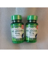 Nature&#39;s Truth Maximum Strength Melatonin 10 mg - 72 ea (Pack of 2) Exp.... - £13.89 GBP