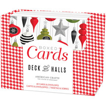 Christmas Boxed Card Set Deck The Halls - £27.80 GBP