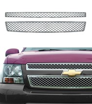 For 2007-2014 Tahoe Suburban Avalanche Chrome Mesh Grille Grill Insert O... - $99.99