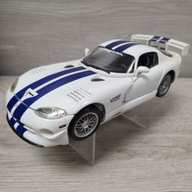 Maisto Special Edition White Diecast Dodge Viper GTSR GT2 1997 1:18 Pre-owned - $30.00