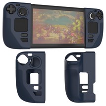 Silicone Protective Shell Cover Skin Compatible With Steam Deck/Oled,, Dark Blue - $37.99