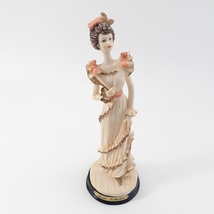 Marlo Collection by Artmark Victorian Lady Figurine in Frilly Dress - £7.80 GBP