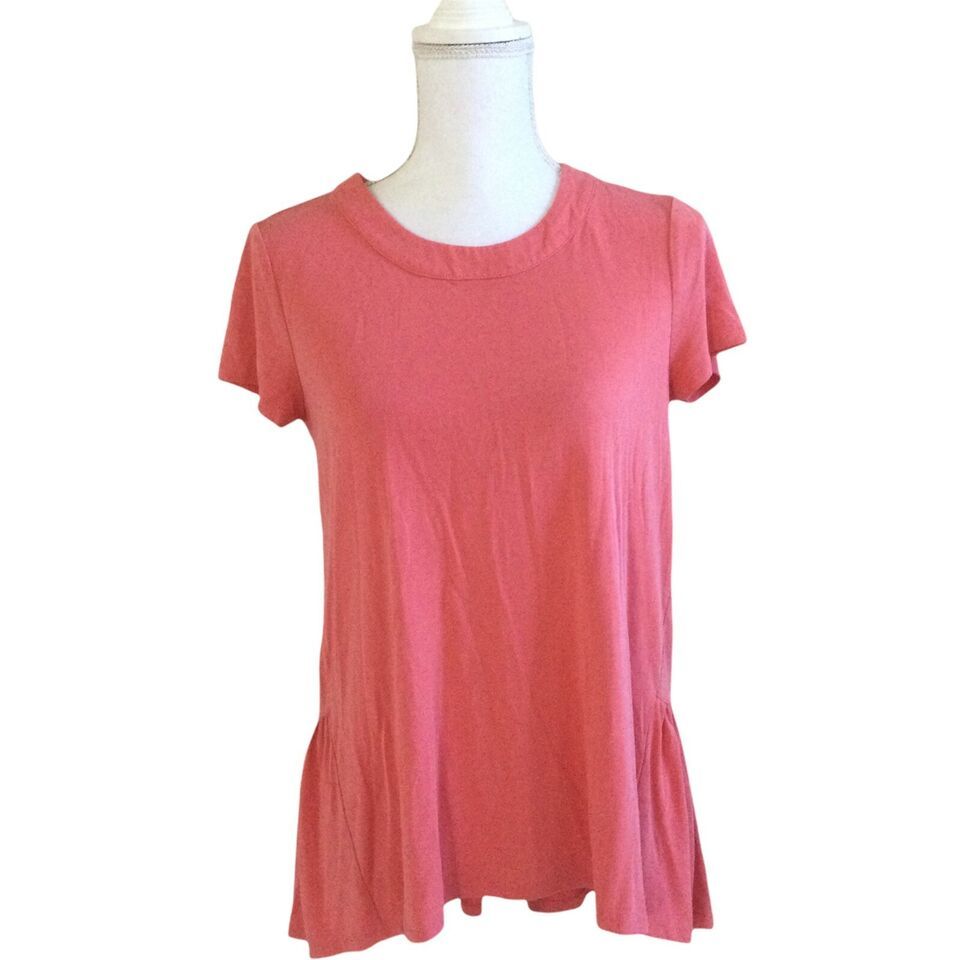 Primary image for Chelsea28 High-Low Top Blouse size S Lightweight Pink