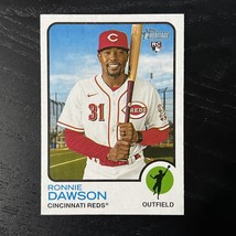 2022 Topps Heritage Baseball Ronnie Dawson Base #217 Cincinnati Reds - £1.57 GBP