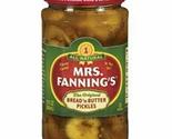 &quot;Mrs Fanning&#39;s Original Bread &#39;n Butter Pickles, Pack of 4 - UPC 0315000... - $22.23