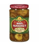 &quot;Mrs Fanning&#39;s Original Bread &#39;n Butter Pickles, Pack of 4 - UPC 0315000... - £17.44 GBP