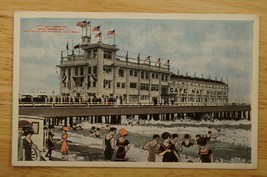 Vintage Postcard California Cafe Nat Goodwin High Class Cabaret Pier Beach Scene - £10.11 GBP