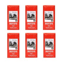 Boyd's Breaktime Coffee - Ground Medium Roast - 12-Oz Bag (6 Pack) - $65.00