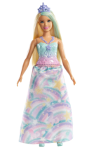 Barbie Dreamtopia Princess Doll, Approximately 12&quot; Blonde with Blue Hairline - £19.65 GBP