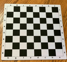 20 x 20 Inch Large Soft Mouse Pad Tournament Chess Board NO PIECES - £17.40 GBP