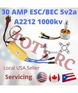 A2212 1000KV Motor 30AMP ESC 30a ESC 3s ESC DEANS | XT60 rc airplane hel... - €12,74 EUR