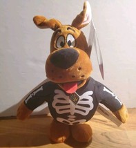 Scooby-Doo! Side Stepper 12&quot; Plush Plays Scooby-Doo Theme Song Tested Working  - £29.40 GBP