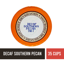 Southern Pecan Decaffeinated Ground Coffee, 35 Single Serve Cups - £19.67 GBP