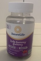 Renew Life Kids 2 in 1 Tummy 30 Gummies Prebiotic and Probiotic Raspberry - £10.74 GBP