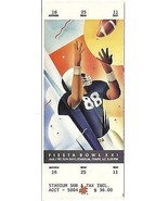 1992 Fiesta Bowl Game Full Ticket Tennessee Volunteers Penn State Nittany - £188.83 GBP