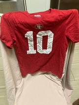 Nike San Francisco 49ers #10 Jimmy Garoppolo Shirt Size L - £15.82 GBP