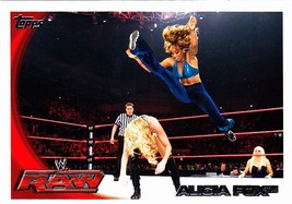 Alicia Fox #6 - WWE Topps 2010 Wrestling Trading Card - £0.78 GBP